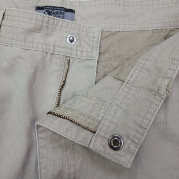 Gander Mountain Guide Series Cargo Pants 38x30 Beige Straight Leg Work Pants - Picture 6 of 12